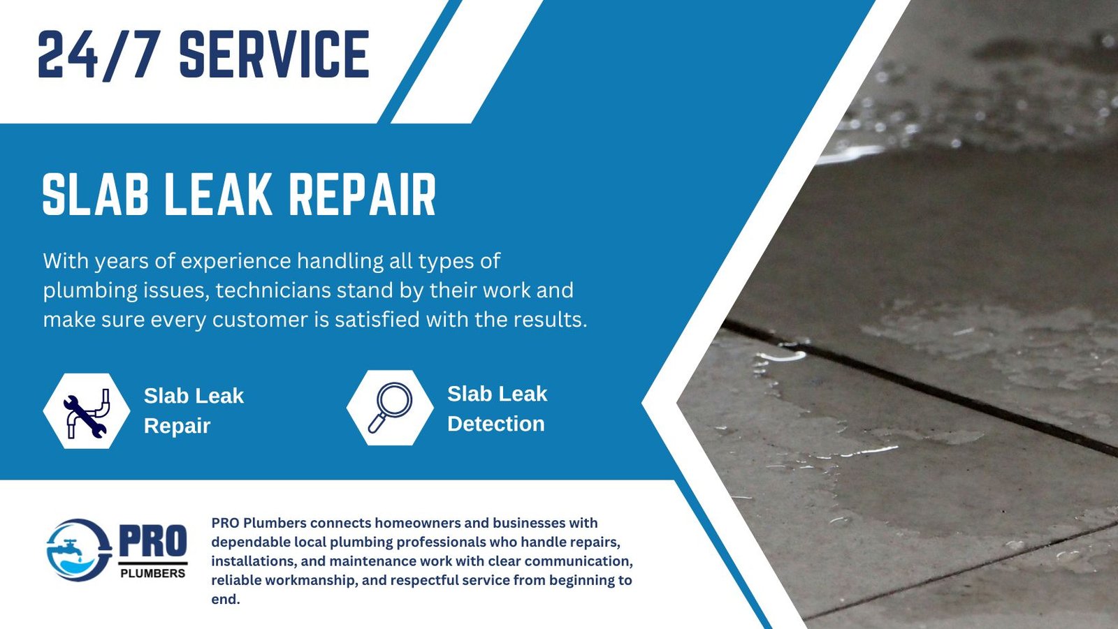 Slab Leak Repair in Lake Elsinore