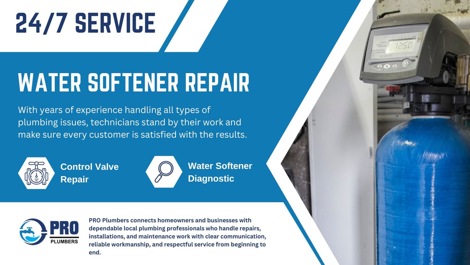 Water softener repair in Lake Elsinore, CA